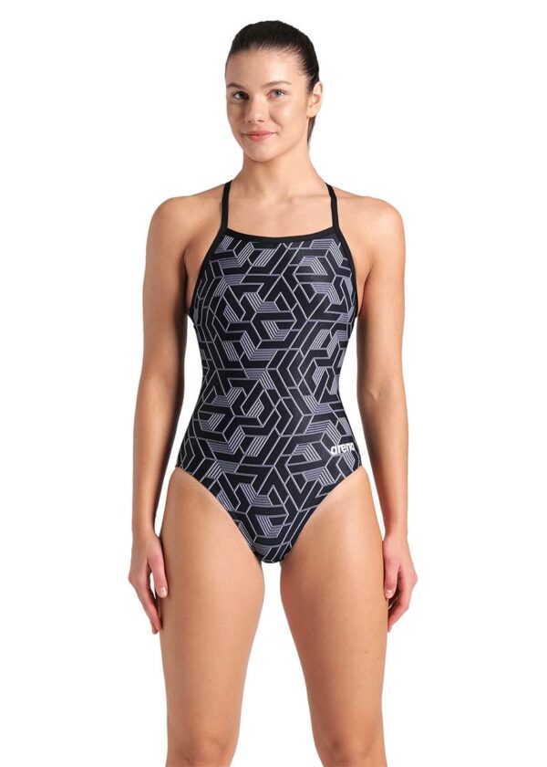 Arena Escape Lightdrop Swimsuit - Black-0
