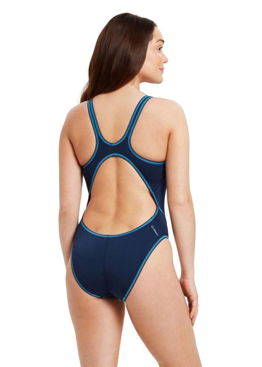 Zoggs Women's Wire Masterback Swimsuit - Navy -brand