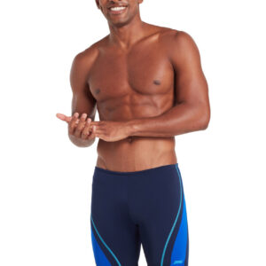 Zoggs Eaton Mid Jammer - Black/Red