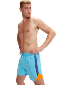 Speedo HyperBoom Splice 16" Watershort - Blue / Cobalt / Mandarin