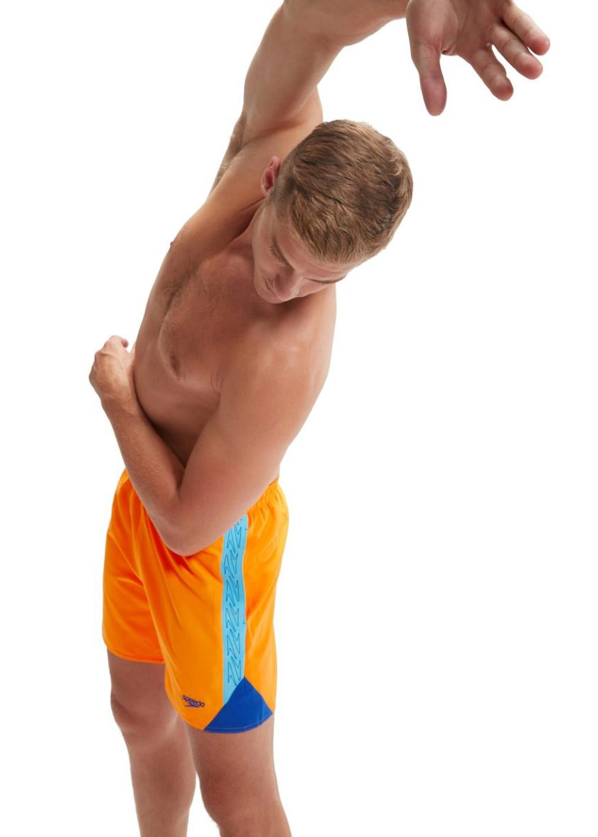 Speedo HyperBoom Splice 16" Watershort - Mandarin / Blue / Cobalt-622515