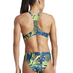 Adidas Women’s GRX Swimsuit – Lime/Royal Blue/Black