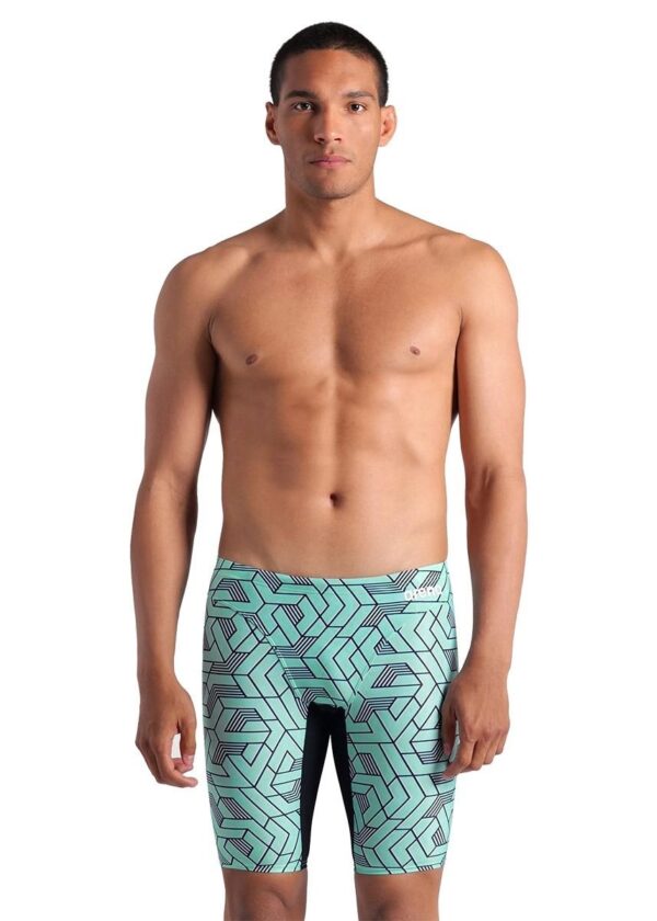 Arena Mens Escape Jammer - Black / Aqua-0