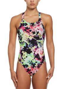 Nike Hydrastrong Fastback One Piece Swimsuit - Rainbow