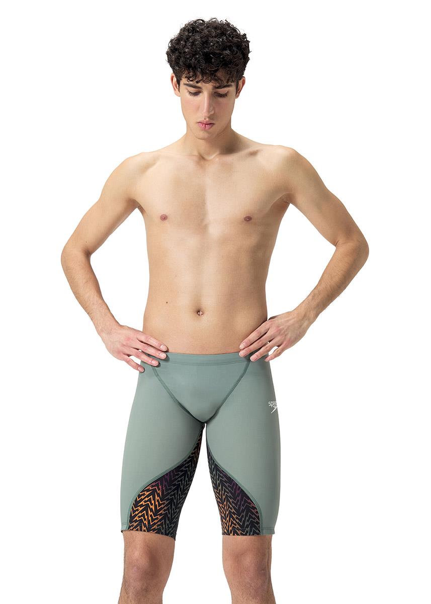 Speedo Fastskin LZR Ignite Jammer - Country Green / Black / Nectarine-619764