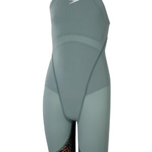 Speedo Fastskin Junior LZR Ignite Kneeskin - Green / Black / Orange