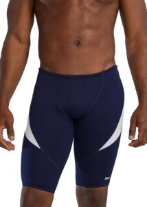 TYR Men's Hexa Curve Splice Jammer - Navy / White