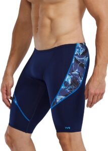 TYR Durafast Elite Curve Splice Reflecta Jammer - Blue Ice