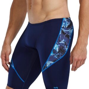 TYR Durafast Elite Curve Splice Reflecta Jammer - Blue Ice