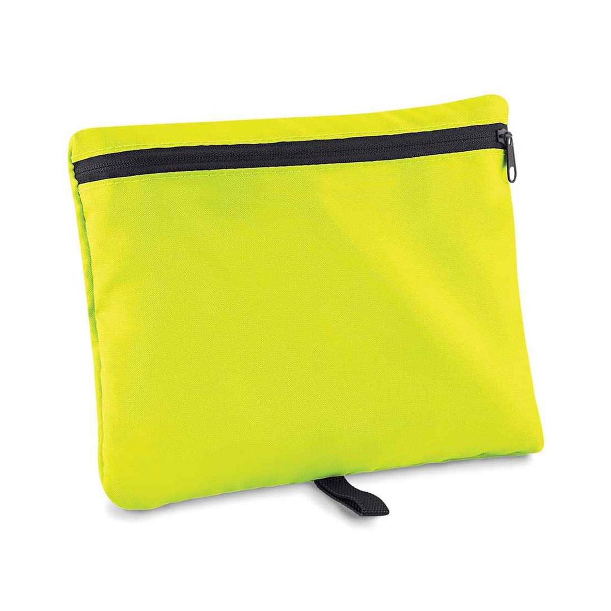 BagBase Packaway Barrel Bag - Fluorescent Yellow / Black-621153