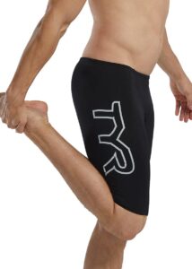 TYR Durafast Elite® Large Logo Solid Jammer - Black
