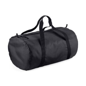 BagBase Packaway Barrel Bag - Black