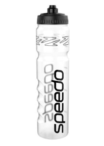 Speedo Water Bottle 1 Litre - Clear / Black