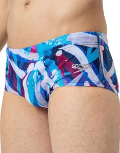 Speedo Club Allover Digital Brief 13.5 cm - Purple / Blue