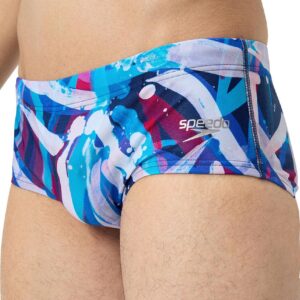 peedo Club Allover Digital Brief 13.5 cm - Purple / Blue
