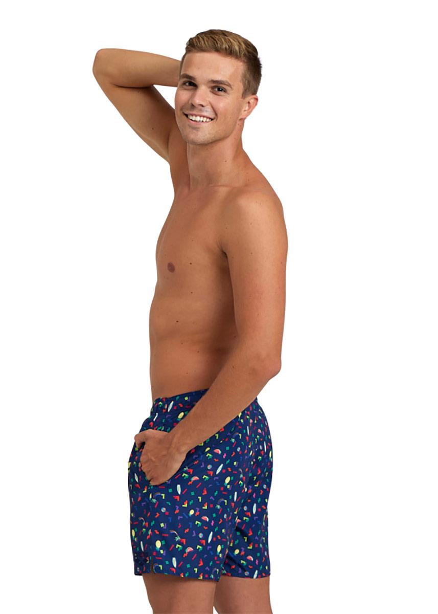 Arena Mens Beach Short - Navy / Multi-622426