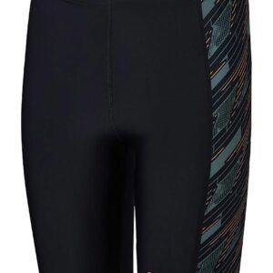 Speedo Boys HyperBoom Panel Jammers - Black / Green / Nectarine