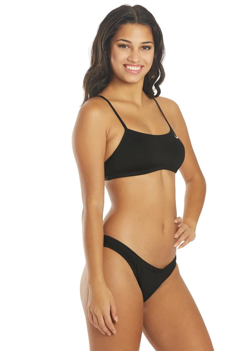Nike Essential Racerback Bikini - Black-621871