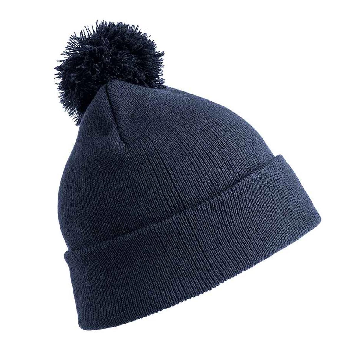 Core Kids Pom Pom Beanie - Navy Blue