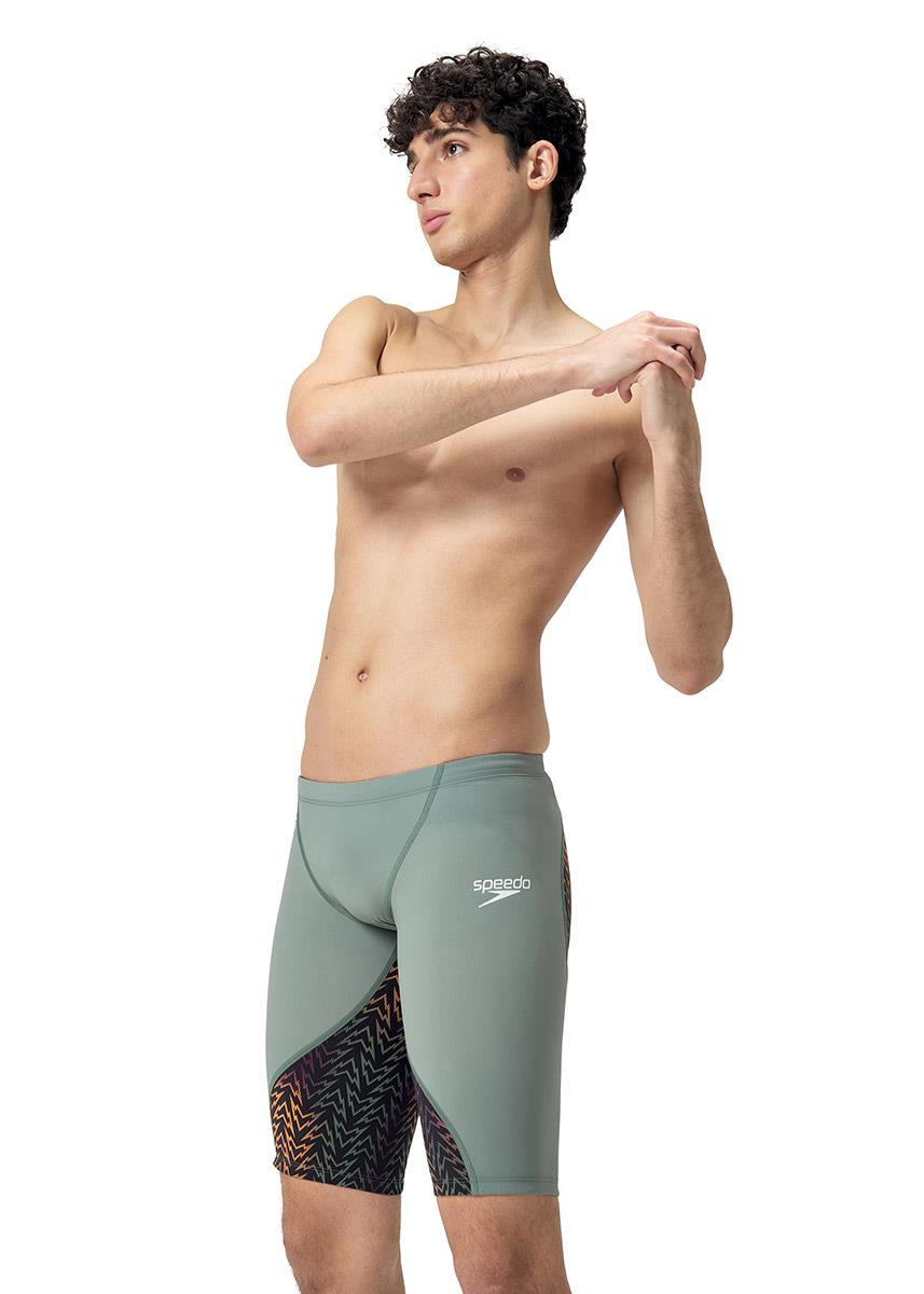 Speedo Fastskin LZR Ignite Jammer - Country Green / Black / Nectarine-619765