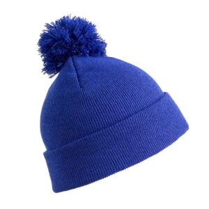 Core Kids Pom Pom Beanie - Royal Blue
