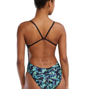 TYR Energia Cutoutfit Durafast Elite One Piece Swimsuits – Green