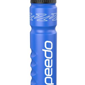 Speedo Water Bottle 1 Litre - Blue / White-0