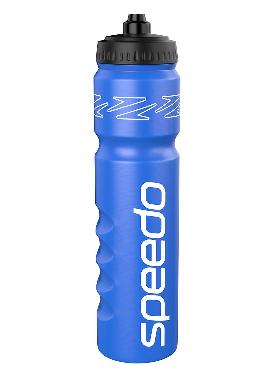 Speedo Water Bottle 1 Litre - Blue / White-0