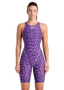 Arena Powerskin ST Next Limited Edition Leopard Skin Openback Kneeskin - Violet