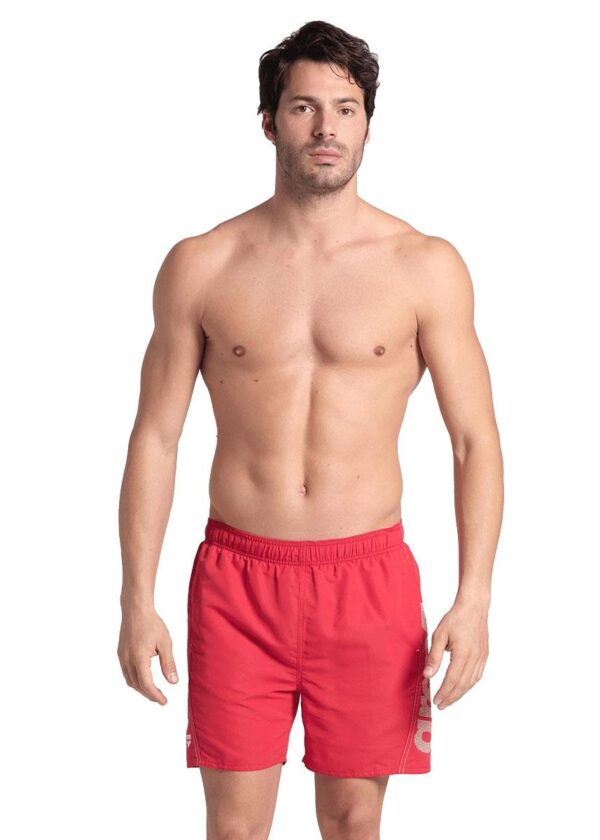 Arena Men’s Fundamentals Logo R Boxer - Red / Whit