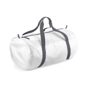 BagBase Packaway Barrel Bag - White