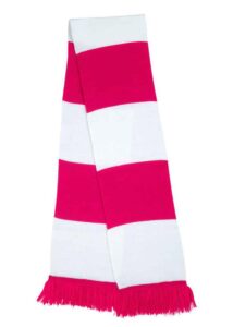 Result Team Scarf - Fuchsia / White