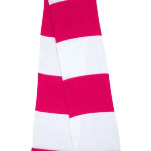 Result Team Scarf - Fuchsia / White
