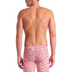 Arena Powerskin Carbon Air² Limited Edition Leopard Skin Jammer – Geranium