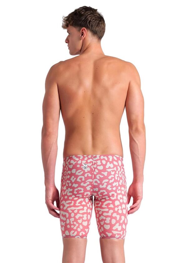 Arena Powerskin Carbon Air² Limited Edition Leopard Skin Jammer – Geranium