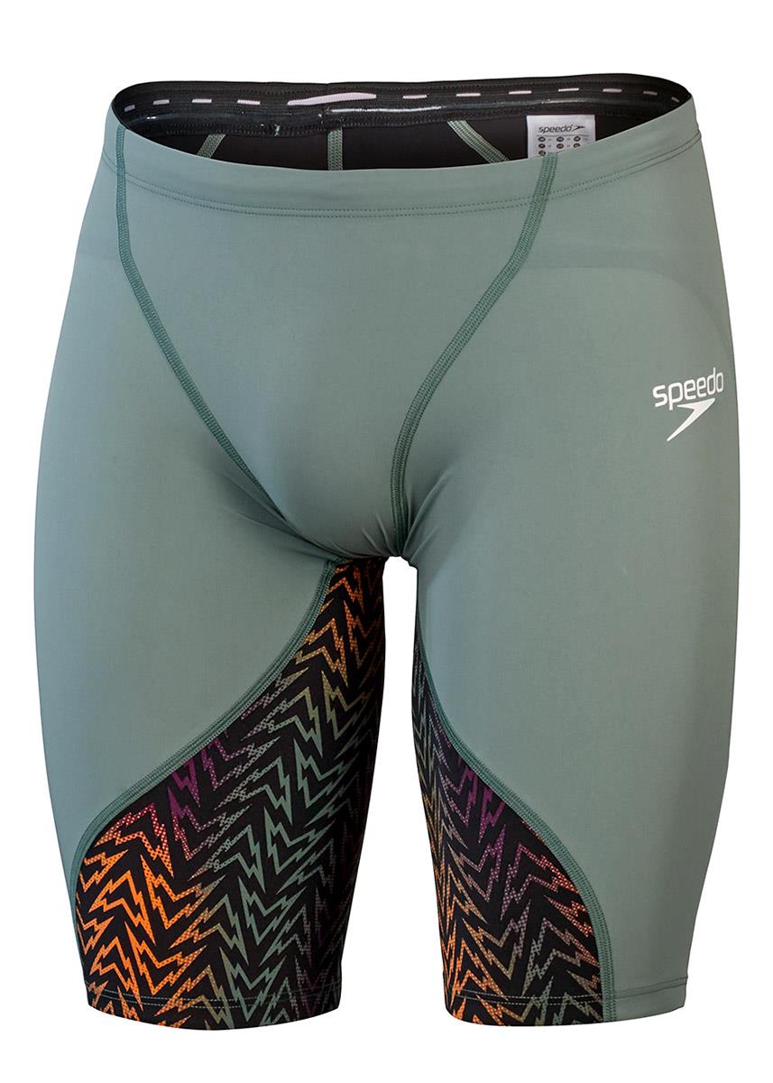 Speedo Fastskin LZR Ignite Jammer - Country Green / Black / Nectarine-619768