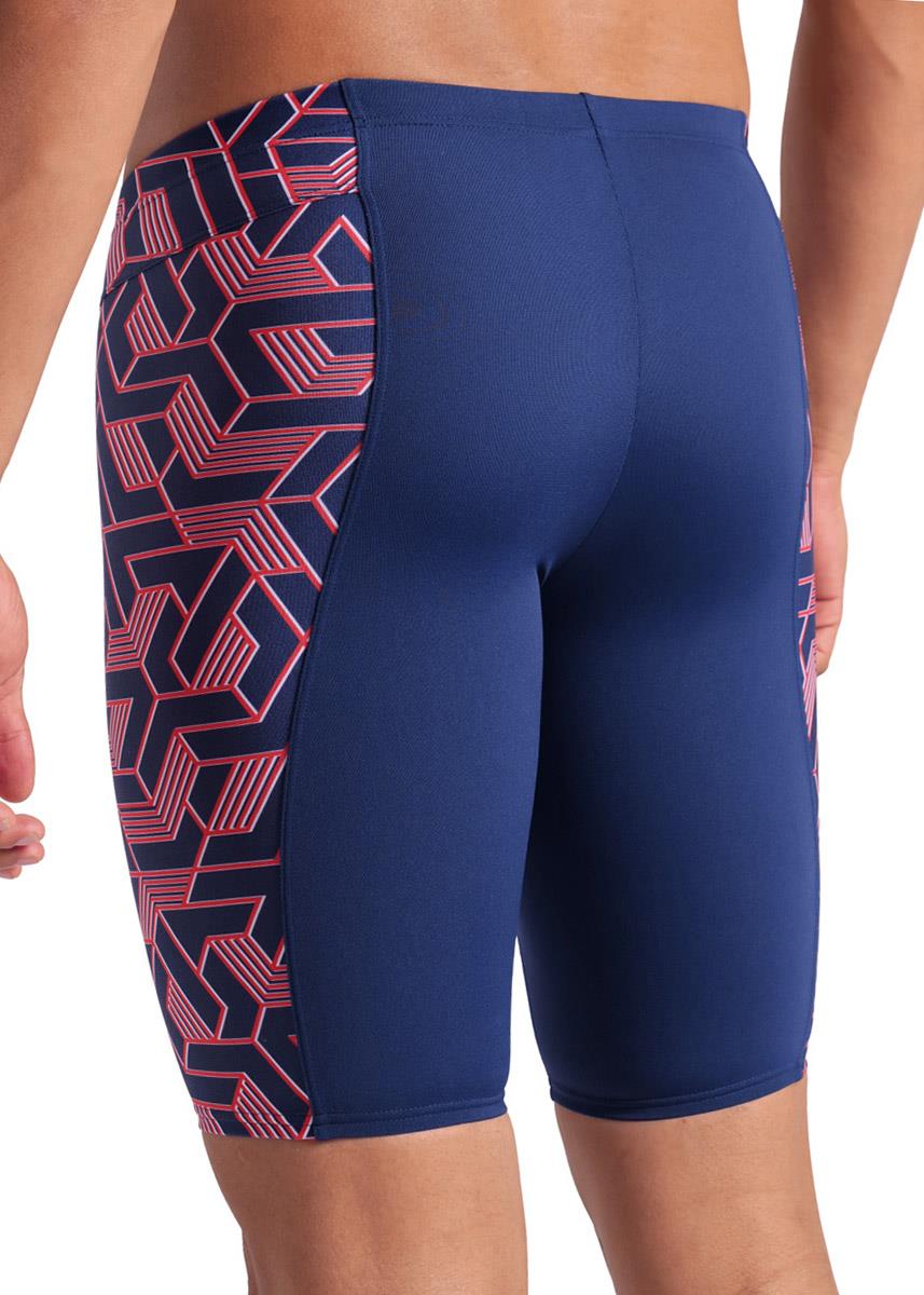 Arena Mens Escape Jammer - Navy / Red / White / Blue-brand