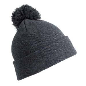 Core Kids Pom Pom Beanie - Grey
