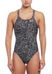Nike Hydrastrong Fastback One Piece Swimsuit - Black