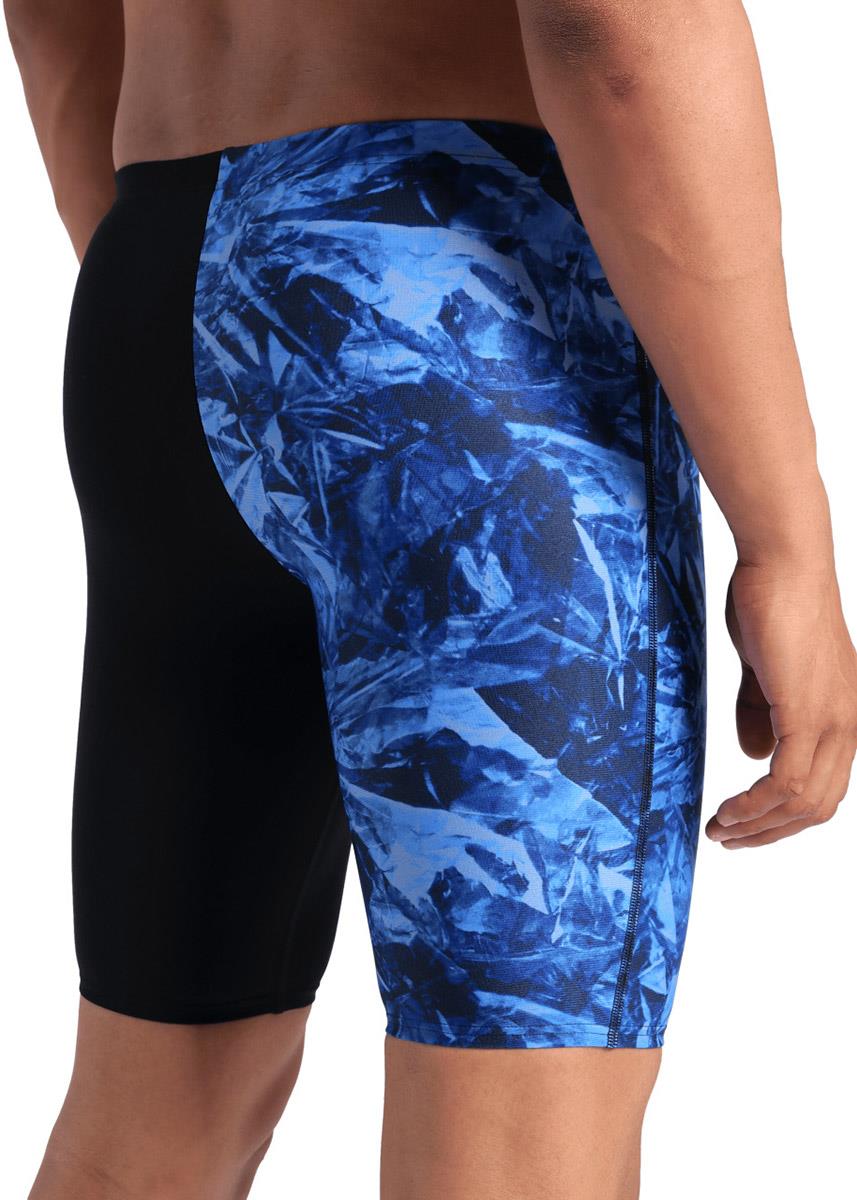 Arena Mens Team Crackle Jammer - Black / Royal Blue-brand