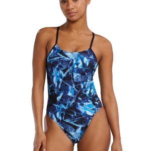 TYR Durafast Elite Reflecta Cutoutfit Swimsuit - Blue Ice
