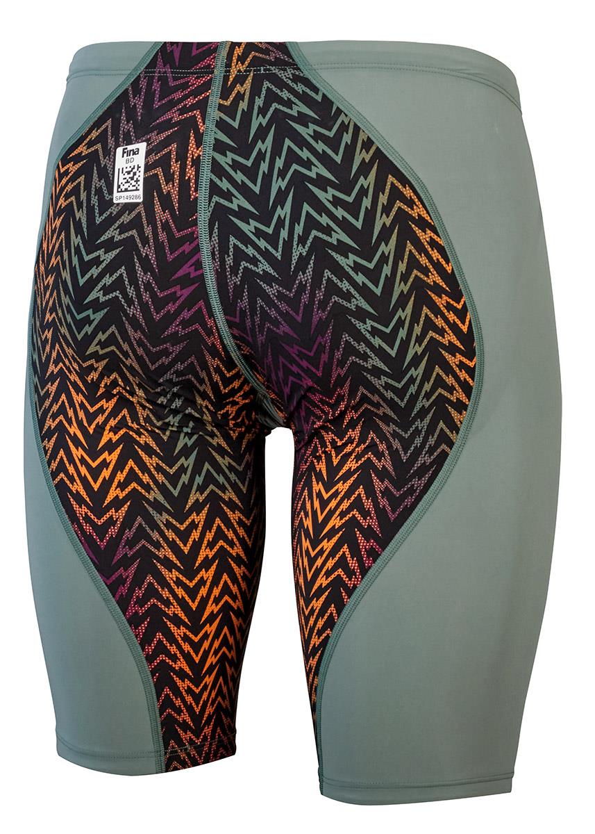 Speedo Fastskin LZR Ignite Jammer - Country Green / Black / Nectarine-619769