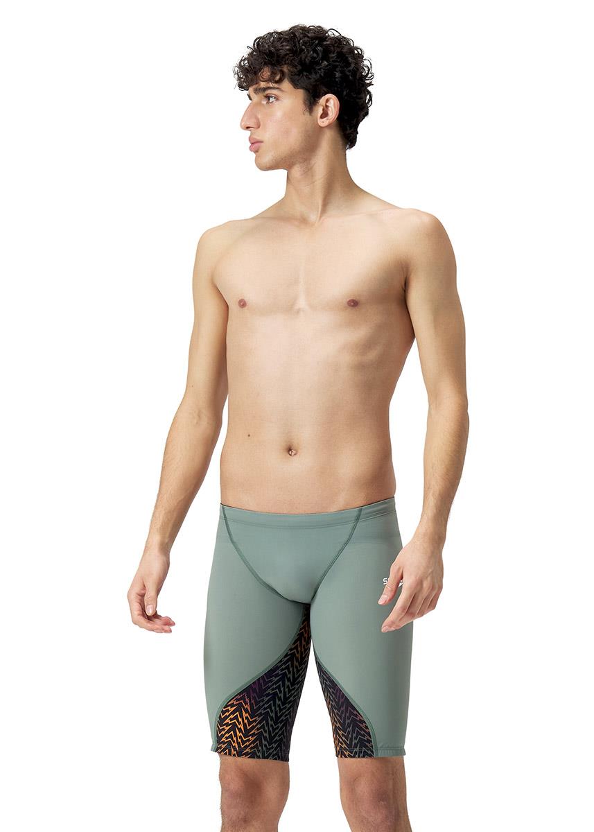 Speedo Fastskin LZR Ignite Jammer - Country Green / Black / Nectarine-619766