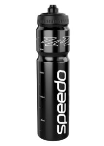 Speedo Water Bottle 1 Litre - Black / White