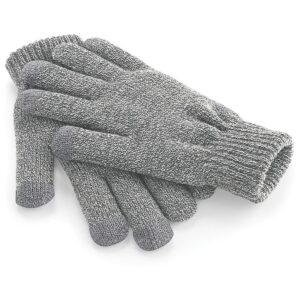 Beechfield Touchscreen Smart Glove - Heather Grey