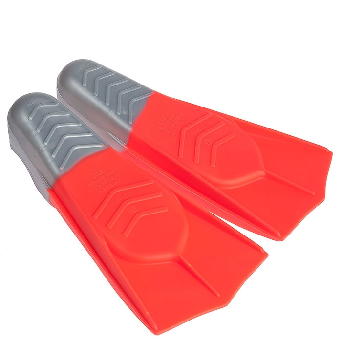 Mad Wave Short Blade Training Fins - Orange-brand