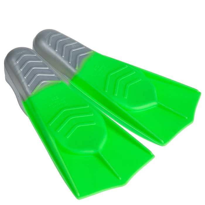 Mad Wave Short Blade Training Fins - Green-brand