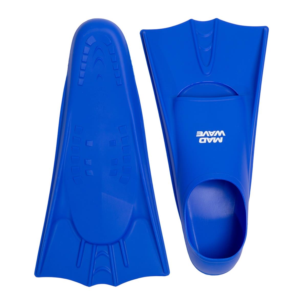 Mad Wave Training Flippers - Blue-brand