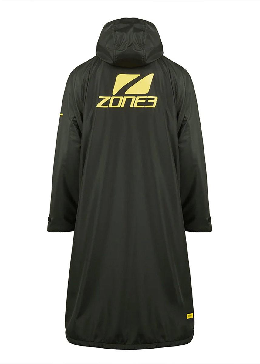 Zone3 Recycled Thermo-Tech Changing Robe - Khaki -Back view