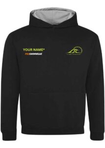 Livingston Swimming Club Custom Hoodie Black / Grey